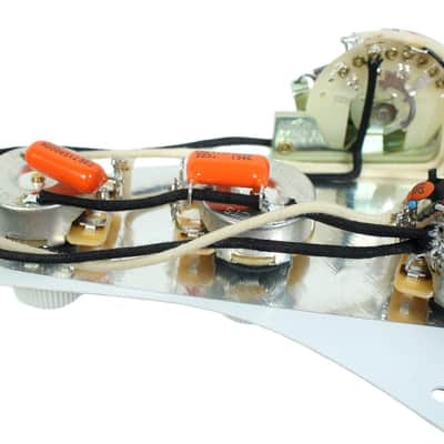 920D Custom Loaded Pickguard DiMarzio Andy Timmons AT-1 Cruiser White Pearl image 3