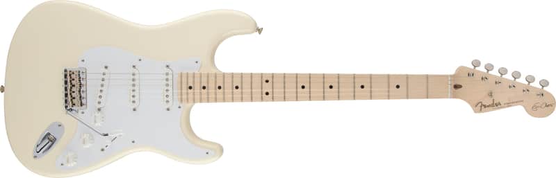 FENDER - Eric Clapton Stratocaster  Maple Fingerboard  Olympic White - 0117602805 image 1