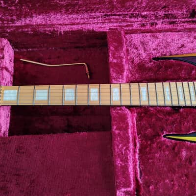 1990's ESP EDWARDS IE-115 AION IZUMI MODEL - MIJ JAPAN - Black Gold image 3