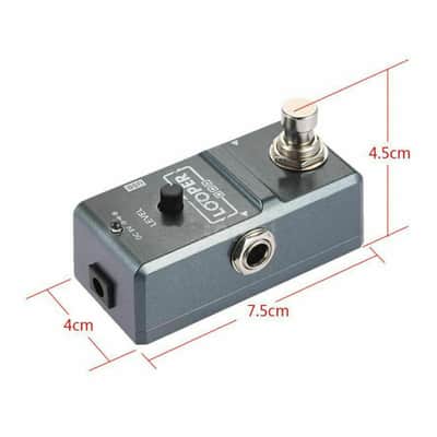 Rowin LN-332 Looper NANO Series Guitar Effect Micro Pedal with USB +WAV True Bypass image 6