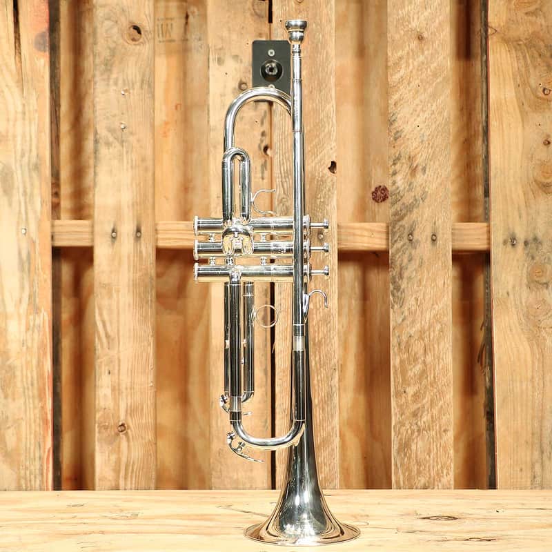 Yamaha YTR-738 Professional Trumpet Outfit 1970's Silver | Reverb