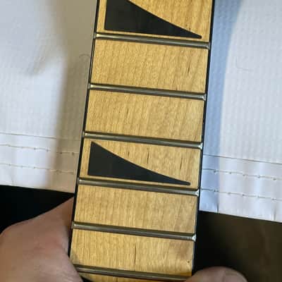 2020 Jackson JS42 DKM JS Series Caramelized Maple Bound Guitar Neck 24 Fret Sharkfin Inlay Floyd Ready image 14