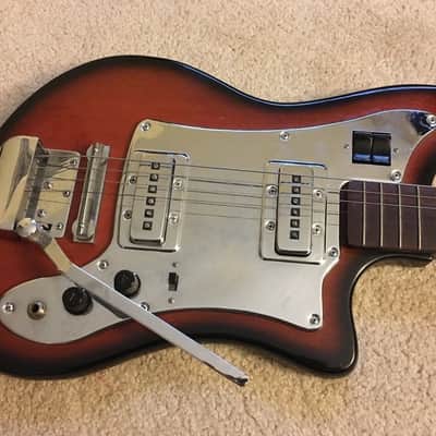 1960s Teisco Columbia Electric Guitar Surf Guitar image 1