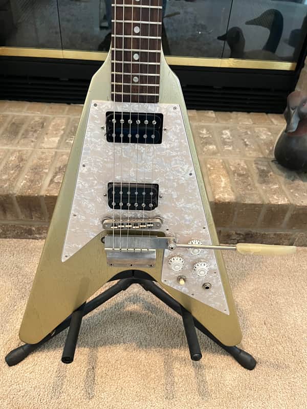 Gibson Flying V 2006 - Champagne Gold/gloss image 1