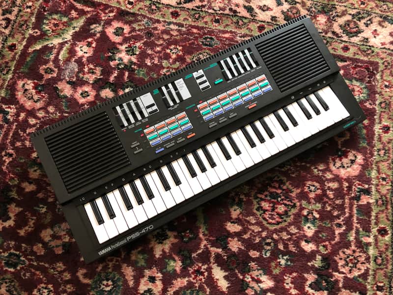 YAMAHA Portasound PSS-470 ヤマハ YAMAHA PortaSound PSS-470 Electronic Keyboard Synthesizer Retro
