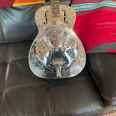1970s Dobro Model 36 "The Rose" - Chrome image 16