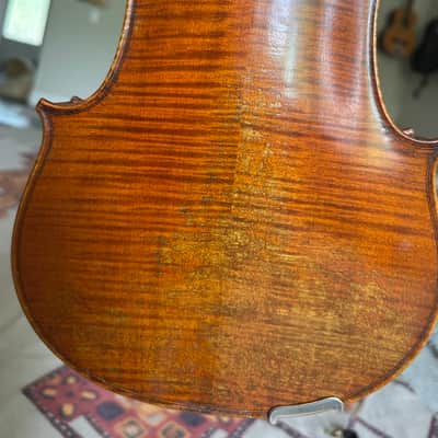 2009 Noble Bros. Workshop Viola – Antonio Stradivari Cremona 1731 Model w/ Case, Bow, Shoulder Rest & Pickup image 12