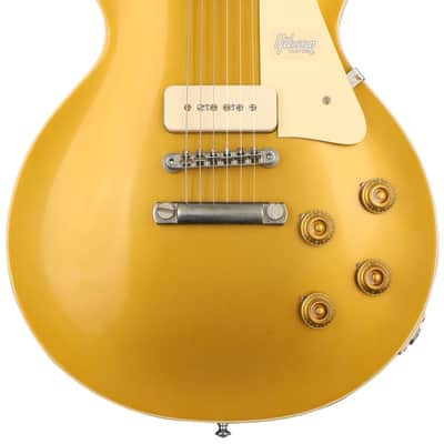 Gibson Custom 1956 Les Paul Goldtop Reissue Electric Guitar - Double Gold  VOS image 1