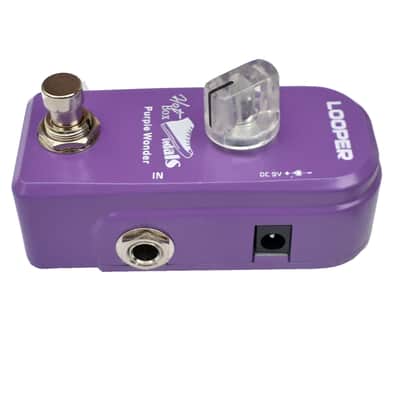 Hot Box Purple Wonder Looper HB PW-100 Mini Guitar Effect Pedal Looper Effect image 4