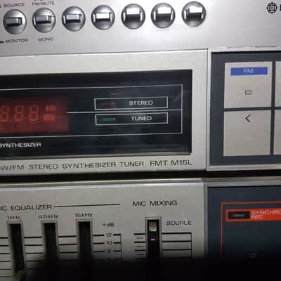 80's SANYO AMP & TUNER / RECEIVER image 4