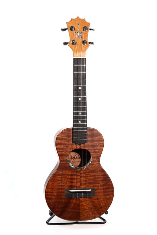 Special Issue KoAloha KCMR-10SI Curly Sapele Rosette Concert Satin Ukulele image 1
