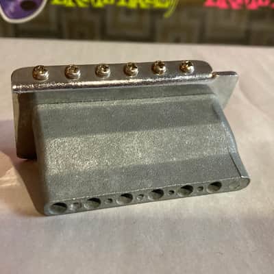 Unknown Stratocaster Style Bridge - Chrome image 5