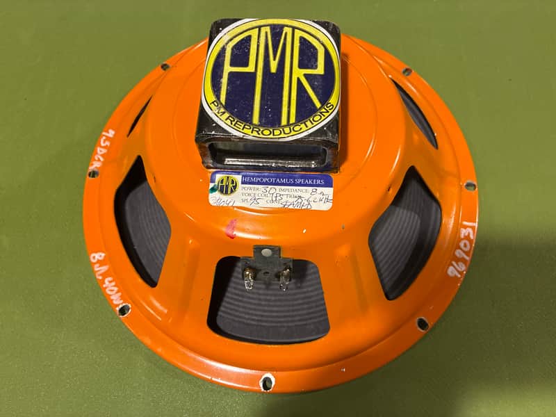 PMR (2) 12” Alnico 8ohm 30 watt 2010ish image 1