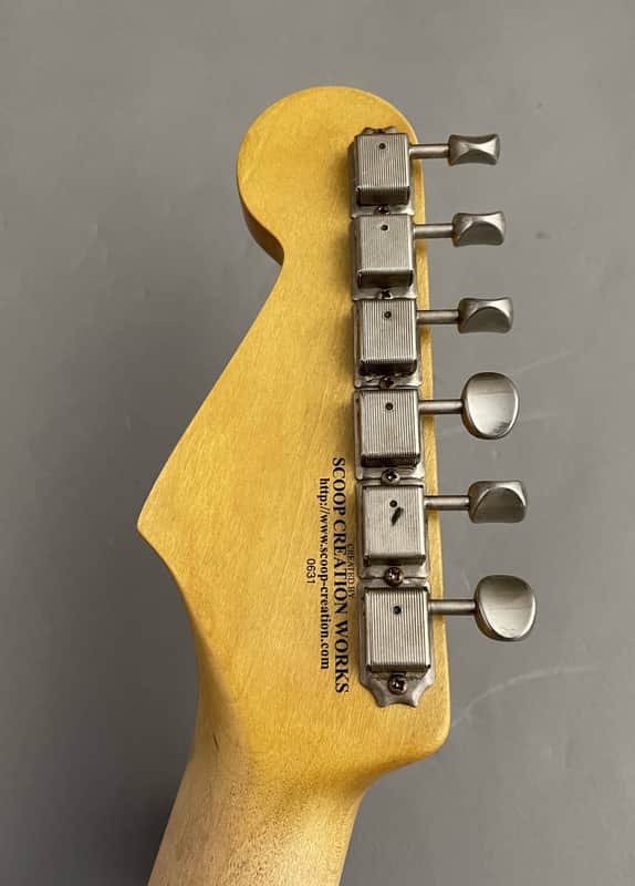 SCOOP CREATION WORKS 62-ST w/Tortoise Pickguard Hard Aged - Fiesta
