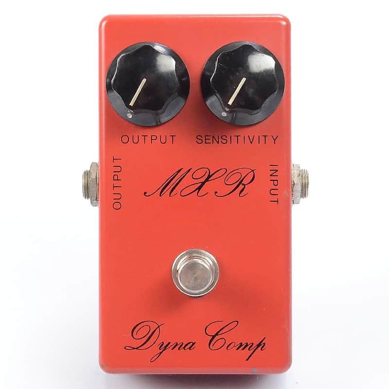 MXR Dyna Comp M-102 ギターエフェクター MXR MX-102 Script Dyna Comp 1973 - 1975 | Reverb