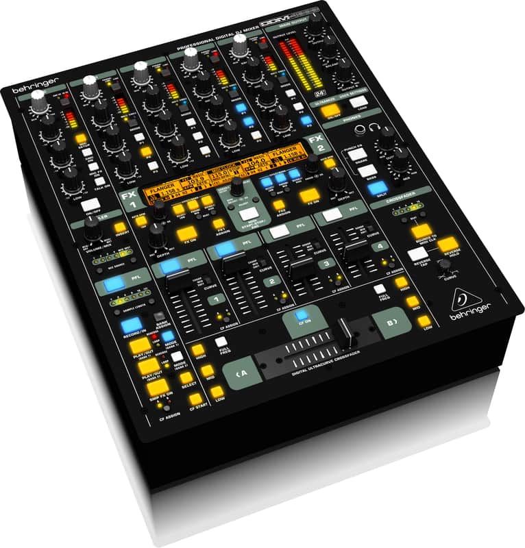 Behringer DDM4000 Professional 4-Channel Digital DJ Mixer with
