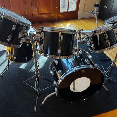 Rogers XP8 Big R 6pc Fullerton Kit 1979-81 14x22/16x16/10x14/8x13/7x12/7x10 Natural Maple Orig Owner image 1