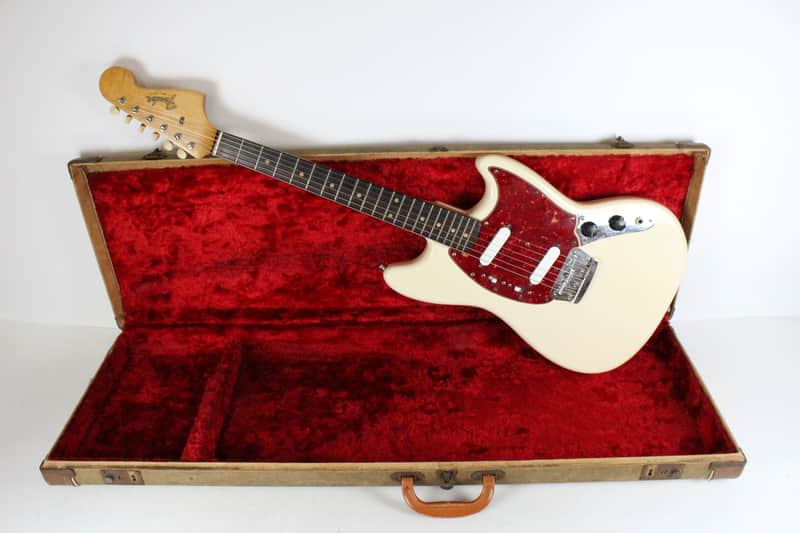 1964 Vintage Fender Duo-Sonic Professionally Refinished White Brazilian Rosewood ~CELAN~ +OHSC USA 1960's Pre-CBS L-Series image 1
