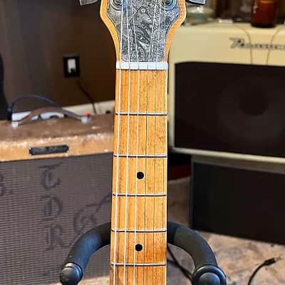 James Trussart Steelphonic 2022 - Rusty Cream on Paisley image 6
