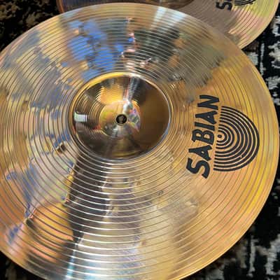 Sabian 12" B8 Pro Marching Band Cymbals w/ Straps - Brilliant image 3