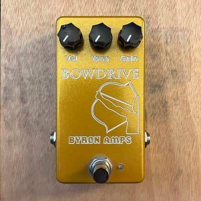 Byron Amplification BowDrive  Clean Boost/Overdrive - Gold Edition image 1