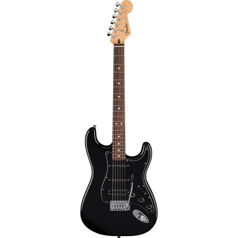 Fender Standard Strat HSS LRL Black - Electric Guitar image 1