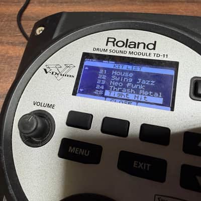 Roland TD-11 V-Drum Module w/Mount, Clamp, VEX, Wiring Harness, & Power -A1C9851 image 17