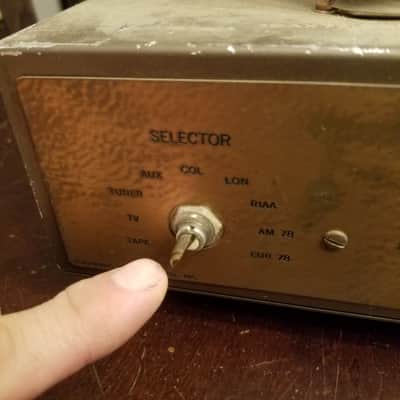 Eico HF-20 mono tube amp hi-fi dual 6L6 with ornamental cage 1959 image 8