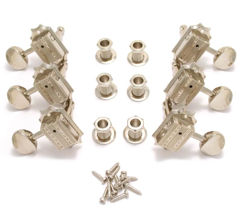 Grover 136N Vintage Deluxe 3x3 Guitar Tuning Machines | Reverb