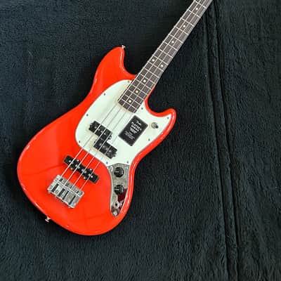 Fender Player II Mustang Bass PJ 2024 - RW Coral Red /8lbs. 1.5oz. #MX24050774 image 1