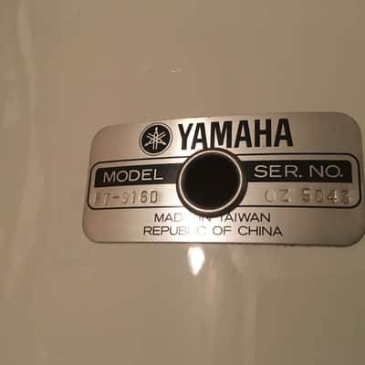 1970's Yamaha Recording Custom 9000 Series White Drum Set- image 13