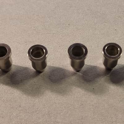 Guitar String Ferrules, Set of 6 Chrome by Budreau Guitars image 3