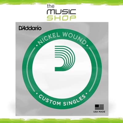 D'Addario XL Single Nickel Wound .018 Gauge Electric Guitar String - NW018 image 1