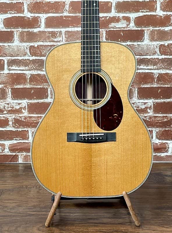 Huss and Dalton TOM-R Custom 2021 Natural, Thermo Cured Red Spruce & Indian RW (Authorized Dealer) image 1
