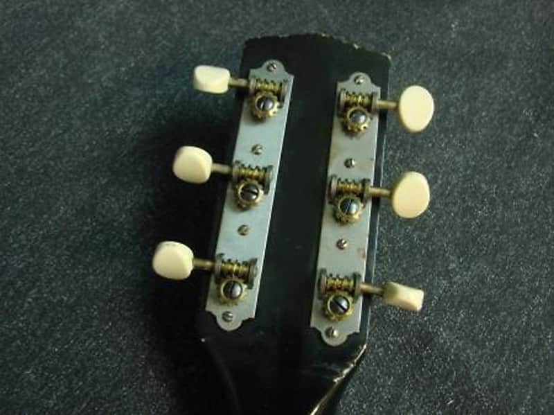 Vintage Silvertone H604 Parlor Acoustic Guitar Sunburst | Reverb
