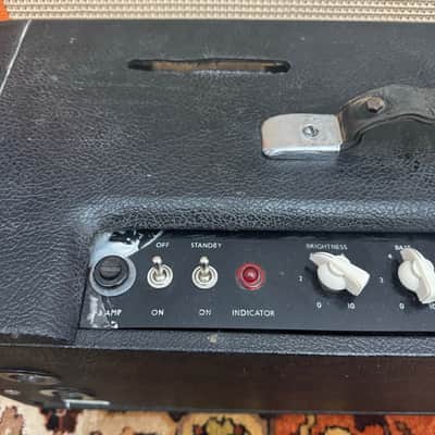 Vintage 1965 Park Marshall Top Mount JTM45 KT66 Pinstripe Amplifier Head *1960s* image 9