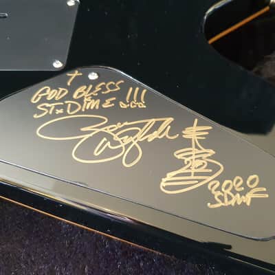 RARE Dean Dimebag Darrell ML Roots from Dime's House Signed by Zakk Wylde image 5