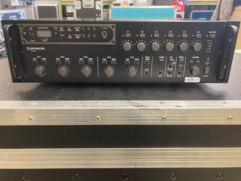 Monacor PA-6480 2022 - ELA Zonenmischer inkl. div. Module image 1