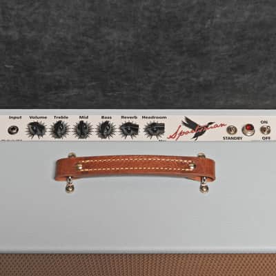 Carr Sportsman 1X12 Combo New from Authorized Dealer 2026 - Sonic Blue/Brown Handle image 5