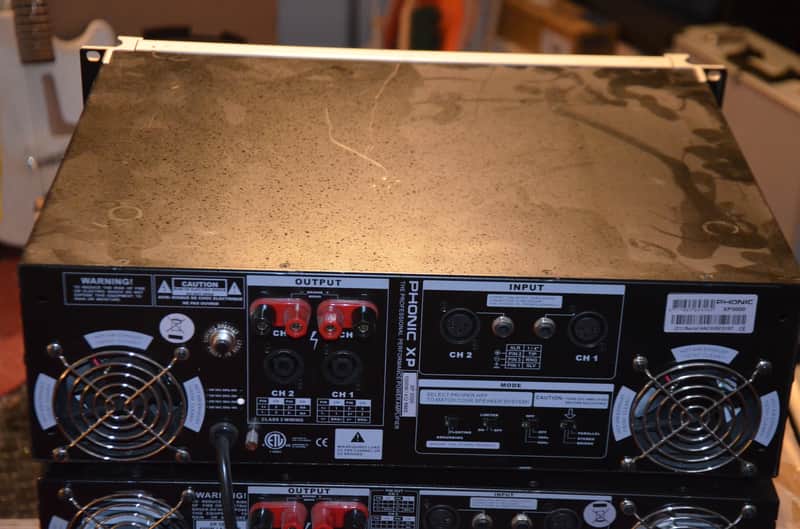 Phonic XP3000 fat professional analog 2800 Watts Power Amp * still