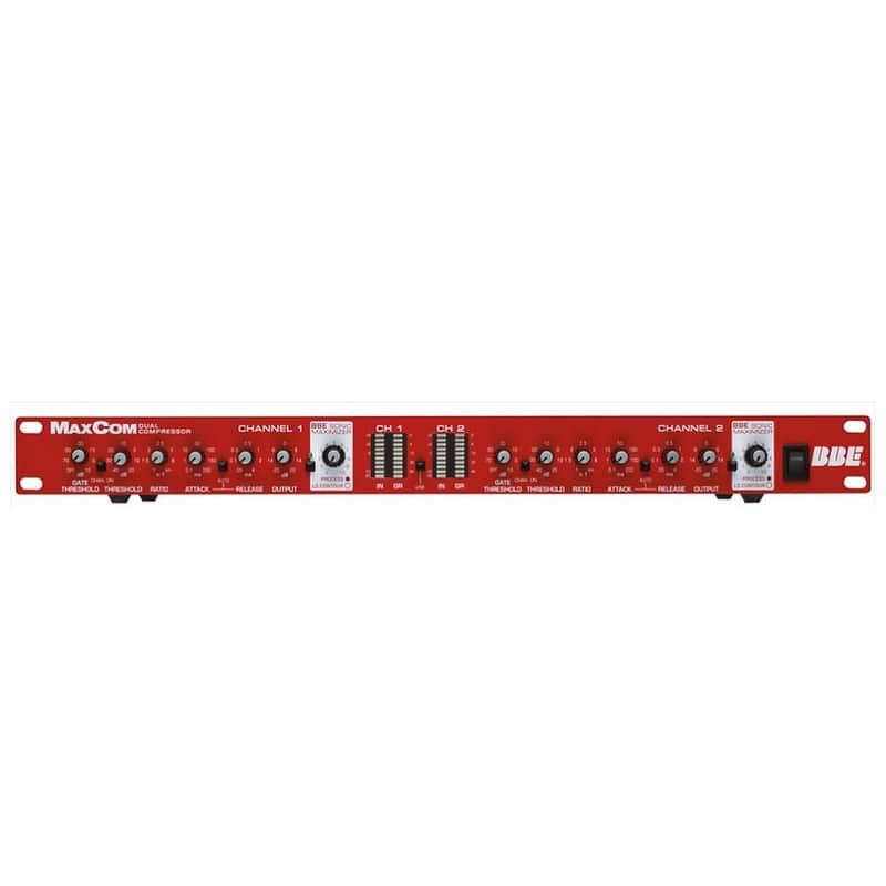 BBE MaxCom Dual-Channel Compressor/Limiter/Gate image 1