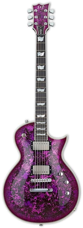 ESP ECLIPSE CUSTOM Purple Peel w/Case image 1