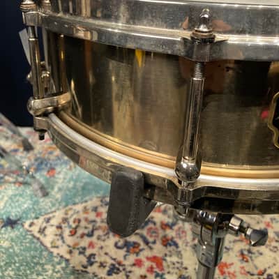 Zildjian/Noble & Cooley - 14x4 5/8" Snare Drum  1989 - Bronze Alloy, Rare! image 4