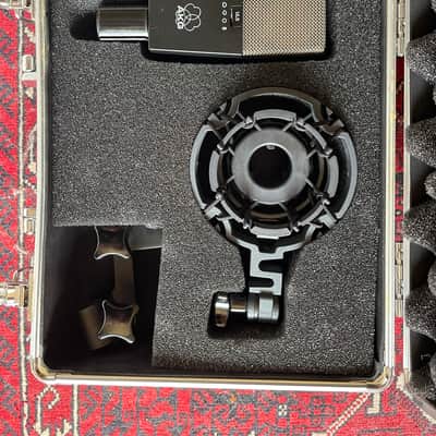 AKG C414 B ULS Large Diaphragm Multipattern Condenser Microphone 1990s - Black image 3