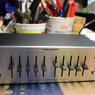 Restored Realistic 31-1988A 5 band Graphic Equalizer (2) image 1