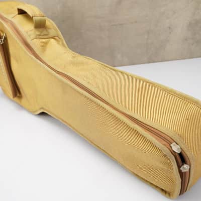 60s Fender F-70-B Uni-Bar Parlor Acoustic Slide Guitar F-1000 w/Soft Case #55890 image 4