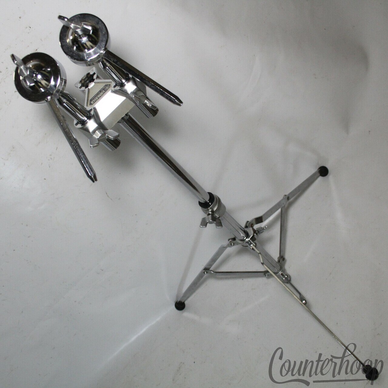 Yamaha Double Tom Drum Stand YESS Omni-Ball Hex Mounts Recording Custom Japan* — main photograph
