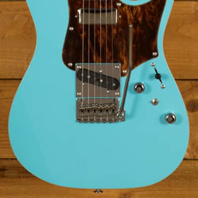 Ibanez TQMS1 Tom Quayle AZS Series Prestige - Rosewood - Celeste Blue image 3