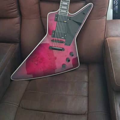 Custom Gibson Explorer Type Explorer - Vibrant violet pink image 2