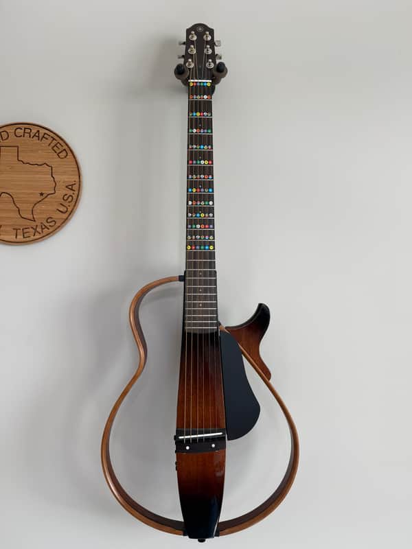 Yamaha SLG200S Silent Guitar 2010s - Tobacco Sunburst image 1